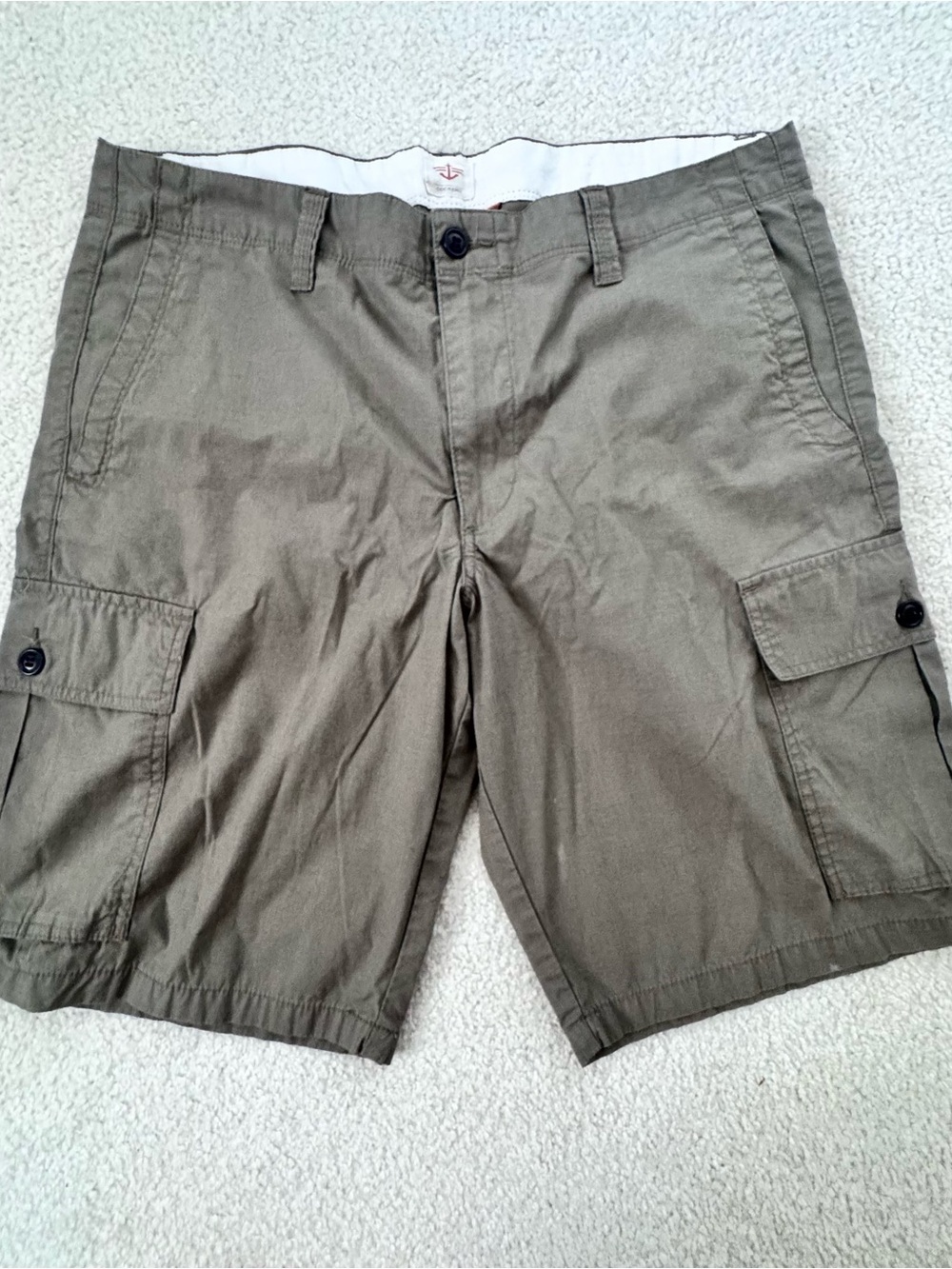 Dockers Olive Cargo Shorts
